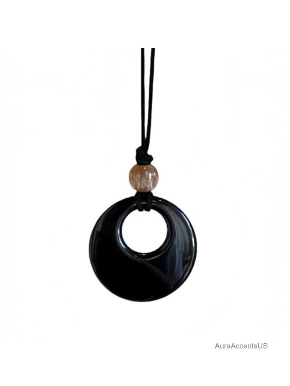 Acrylic Leopard Print Round Circle Long Rope Chain Statement Necklace